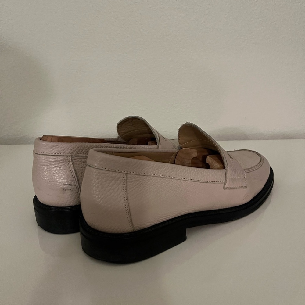 Aime Leon Dore Men's Loafers in Light Pink and Cream - Picture 7 of 10